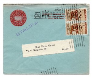 Olympics Rome Lire 10 Pair on Open Envelope (Prints)