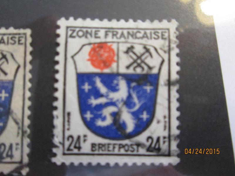 Germany #4N9 used French Zone 
