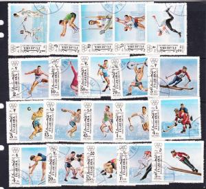 Fujeira olympics set of 20