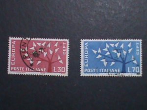 ITALIA-VERY OLD EUROPA USED STAMPS SET  VERY FINE WE SHIP TO WORLD WIDE