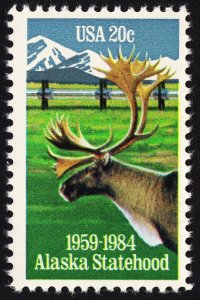 US 2066 MNH VF 20 Cent Alaska Statehood