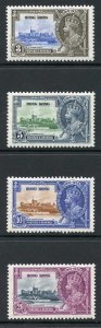 Hong Kong SG133/6 1935 Silver Jubilee Set M/M