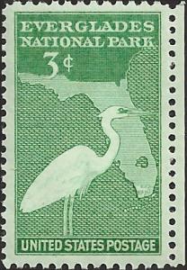 # 952 MINT NEVER HINGED EVERGLADES NATIONAL PARK