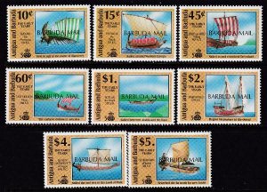 Barbuda 1990 SC 1209-1216 MNH Set 