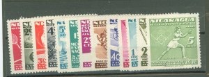 Nicaragua #C296-308  Single (Complete Set)