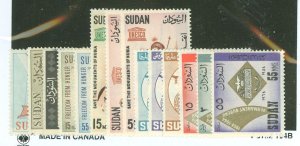 Sudan #156/175  Single (Complete Set)