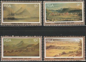 South Africa, #443-446  Unused  from 1975