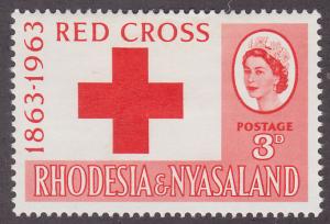 Rhodesia & Nyasaland 188 International Red Cross 1963