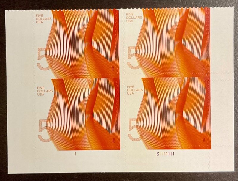 4717-4720 Wave of Color 4 Plate blocks of 4 FV $72.00  2012 