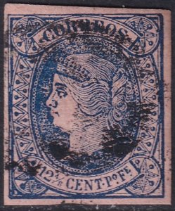 Philippines 1864 Sc 23 used