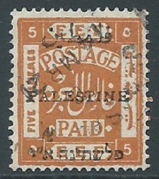 Palestine, Sc #19c, 5m Used