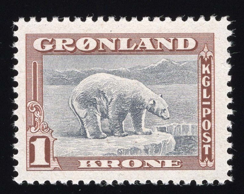 Greenland Scott #10-18 Stamp - Mint Set