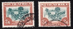 South Africa 30a & 30b - FVF used