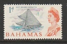 1965 Bahamas - Sc 205 - MH VF - 1 single - Out Island Regatta