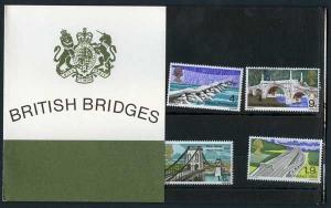 SG763-66 1968 Bridges Presentation Pack