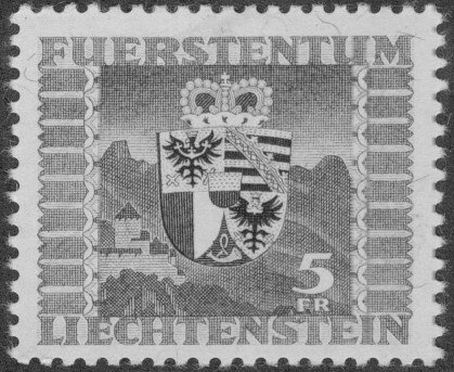 Liechtenstein 217 MH CV $10.50 BIN $4.50