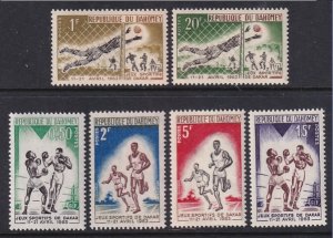 Dahomey 172-177 MNH VF