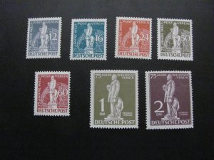 GERMANY BERLIN 1949 MOSTLY SIGNED SCHLEGEL MNH SC 9N35-41 UPU SET $550+ (100)