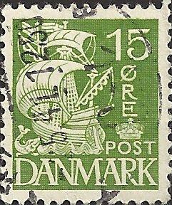 DENMARK -  #238B - Used - SCV-0.25