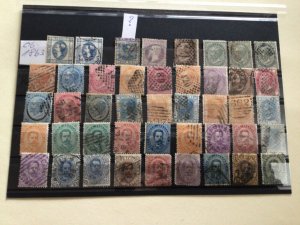 Italy 1863 to 1889 used stamps A12897