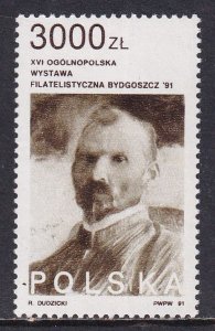 Poland 1991 Sc 3048 Painter Leon Wyczolkowski Stamp MNH