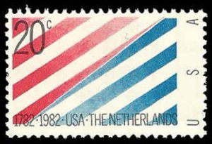 PCBstamps   US #2003 20c U.S. & Netherlands, MNH, (7)