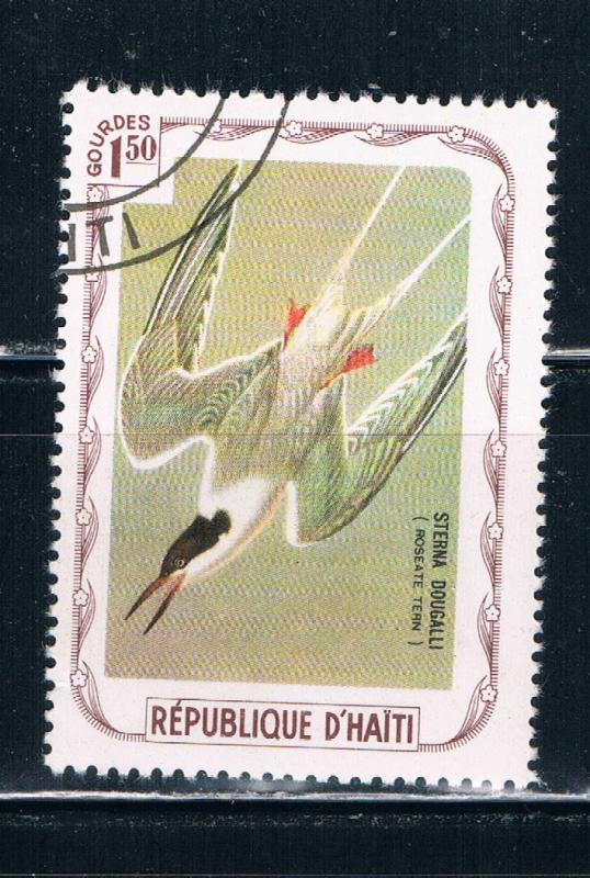 Haiti  Used Birds Roseate Tern (H0017)