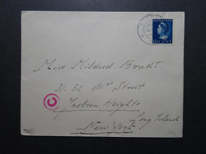 Netherlands 1941 Censor Cover to USA (X) - Z10731