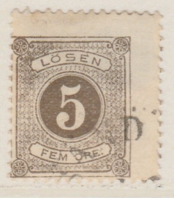Sweden Postage Due 1874-86 5o Perf 13 Fine Used A13P19F142