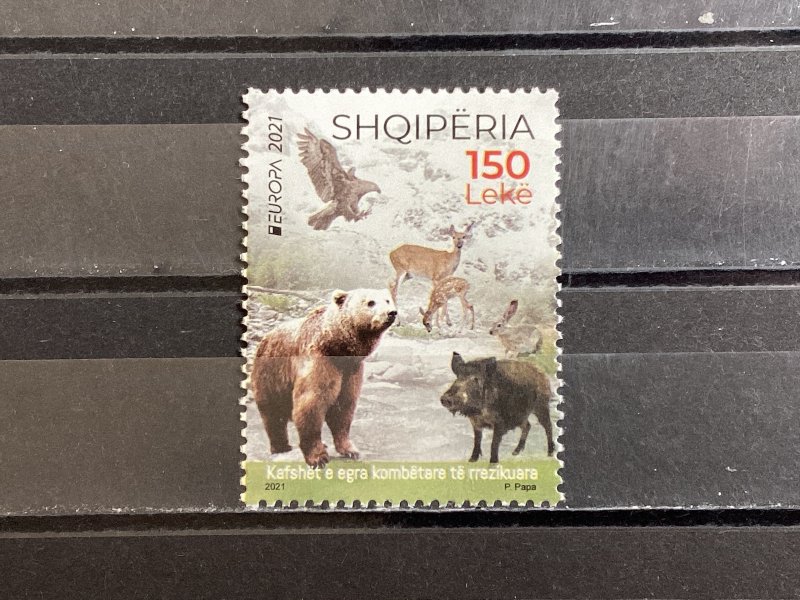 Albania / Albanië - Postfris/MNH - Europa, Endangered Animals 2021