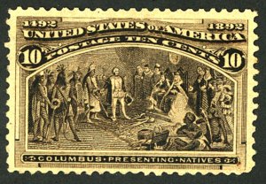 U.S. #237 MINT OG NH