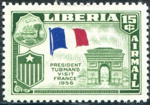 Liberia Sc# C114-C117 MH VF