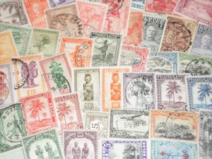 Mint+Used Old Belgian Congo Stamp Collection From 1910