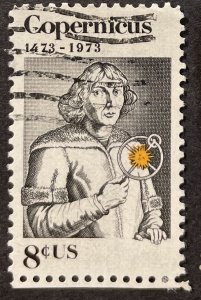 US #1488 Used F/VF 8c Copernicus 1973 [G8.8.3]