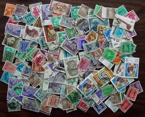 Packet, India, about 140 stamps