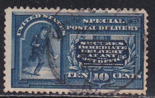 United States. # E5, Special Delivery, Used, 1/3 Cat.