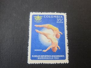 Colombia 1961 Sc C414 Olympics MNH