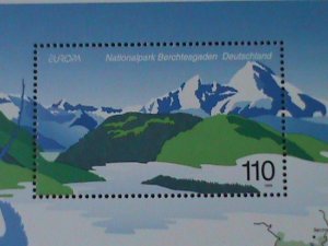 GERMANY-1999- NATIONAL PARK-BERCHTES GARDEN-MNH S/S -VF-HARD TO FIND LAST ONE