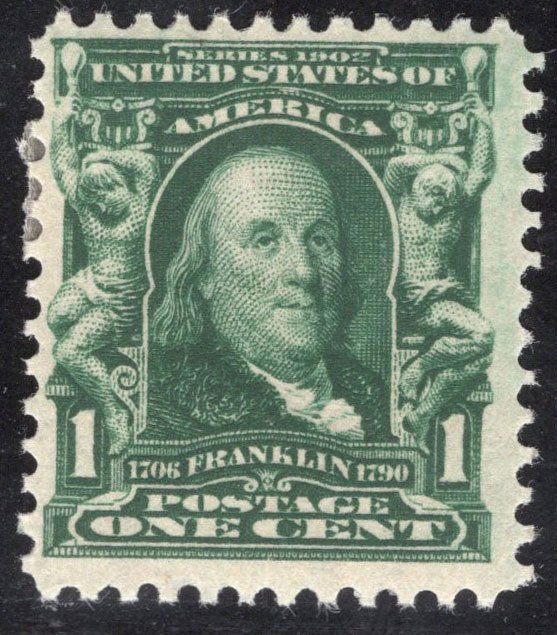 US STAMPS #300 MINT OG H LOT #21375