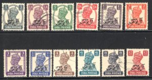 Oman #1-12 Short set, VF Used CV 97.00  ...  4050001