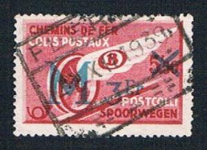 Belgium MQ1 Used Military Parcel Post overprint (BP1873)