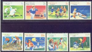 AUSTRALIA 1106-12 MNH 1989 SPORTS