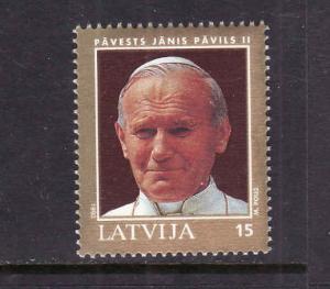 D4-Latvia-Sc#352-unused NH-Pope John Paul II-1993-