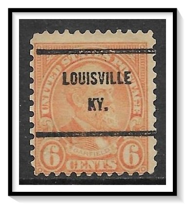 US Precancel #638-61 Louisville KY Used