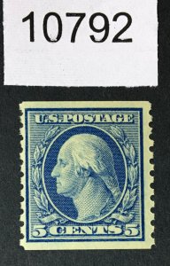 US # 496 MINT OG NH CAT. $ LOT #10792