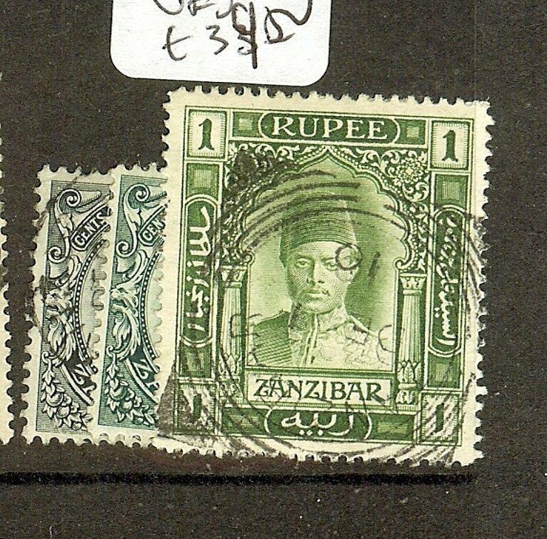 ZANZIBAR  (P2205B)  SG232-234  VFU