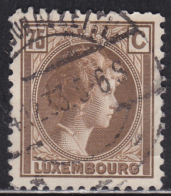 Luxembourg 175 Grand Dutchess Charlotte 1927