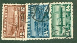 AUSTRIA 382-4 USED BIN $1.65