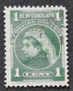 DYNAMITE Stamps: Newfoundland Scott #80 – USED