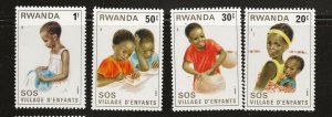 RWANDA SC # 1019 - 22    MNH